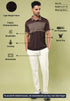Men Colorblock Slim Fit Polo Sports T-shirt with DOUBLE COOL