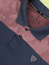 Men Colorblock Slim Fit Polo Sports T-shirt with DOUBLE COOL