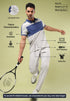 Men Colorblock Slim Fit Polo Sports T-shirt with DOUBLE COOL