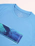 Men Graphic Printed Slim Fit Crew Neck T-shirt with TECHNO COOL+