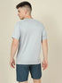 Men Graphic Printed Slim Fit Crew Neck T-shirt with TECHNO COOL+
