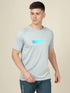 Men Graphic Printed Slim Fit Crew Neck T-shirt with TECHNO COOL+