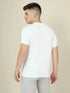 Men Graphic Printed Slim Fit Crew Neck T-shirt with TECHNO COOL+