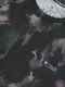 Men Abstract Print Slim Fit Crew Neck T-shirt with TECHNO COOL+