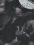 Men Abstract Print Slim Fit Crew Neck T-shirt with TECHNO COOL+