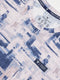 Men Abstract Print Slim Fit Crew Neck T-shirt with TECHNO COOL+