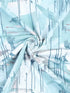 Men Abstract Print Slim Fit Crew Neck T-shirt with TECHNO COOL+