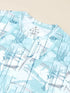 Men Abstract Print Slim Fit Crew Neck T-shirt with TECHNO COOL+