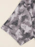 Men Abstract Print Slim Fit Crew Neck T-shirt with TECHNO COOL+