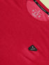 Men Solid Slim Fit Crew Neck T-shirt with DOUBLE COOL