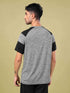Men Solid Slim Fit Crew Neck T-shirt with DOUBLE COOL