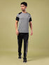 Men Solid Slim Fit Crew Neck T-shirt with DOUBLE COOL