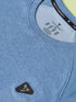 Men Solid Slim Fit Crew Neck T-shirt with DOUBLE COOL