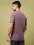 Men Solid Slim Fit Crew Neck T-shirt with DOUBLE COOL