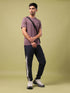Men Solid Slim Fit Crew Neck T-shirt with DOUBLE COOL