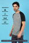 Men Solid Slim Fit Crew Neck T-shirt with DOUBLE COOL