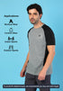 Men Solid Slim Fit Crew Neck T-shirt with DOUBLE COOL
