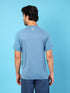 Men Solid Slim Fit Crew Neck T-shirt with DOUBLE COOL