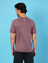 Men Solid Slim Fit Crew Neck T-shirt with DOUBLE COOL