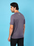Men Solid Slim Fit Crew Neck T-shirt with DOUBLE COOL
