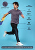 Men Solid Slim Fit Crew Neck T-shirt with DOUBLE COOL