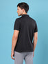 Men Solid Slim Fit Polo T-shirt with MATPIQ