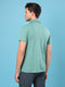 Men Solid Slim Fit Polo T-shirt with MATPIQ