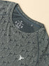 Men Self Design Slim Fit Crew Neck T-shirt with DOUBLE COOL