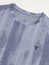Men Self Design Slim Fit Crew Neck T-shirt with DOUBLE COOL