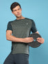 Men Slim Fit Crew Neck T-shirt with DOUBLE COOL