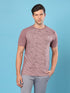 Men Slim Fit Crew Neck T-shirt with DOUBLE COOL