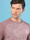 Men Slim Fit Crew Neck T-shirt with DOUBLE COOL