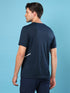 Men Slim Fit Crew Neck T-shirt with DOUBLE COOL