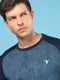 Men Slim Fit Crew Neck T-shirt with DOUBLE COOL