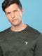 Men Slim Fit Crew Neck T-shirt with DOUBLE COOL