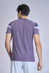 Men Colorblock Slim Fit Crew Neck T-shirt with MATPIQ