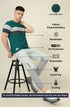 Men Colorblock Slim Fit Crew Neck T-shirt with MATPIQ