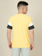 Men Colorblock Slim Fit Crew Neck T-shirt with MATPIQ