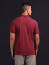 Men Solid Slim Fit Polo T-shirt with MATPIQ