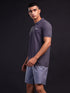 Men Solid Slim Fit Polo T-shirt with MATPIQ