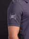 Men Solid Slim Fit Polo T-shirt with MATPIQ