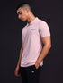 Men Solid Slim Fit Polo T-shirt with MATPIQ