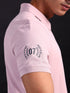 Men Solid Slim Fit Polo T-shirt with MATPIQ