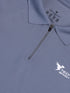 Men Solid Slim Fit Polo T-shirt with MATPIQ