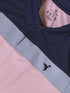 Men Colorblock Slim Fit Polo T-shirt with MATPIQ