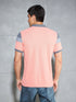 Men Colorblock Slim Fit Polo T-shirt with MATPIQ