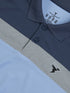 Men Colorblock Slim Fit Polo T-shirt with MATPIQ