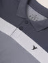 Men Colorblock Slim Fit Polo T-shirt with MATPIQ