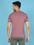 Men Solid Slim Fit Crew Neck T-shirt with DOUBLE COOL