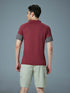 Men Colorblock Slim Fit Polo T-shirt with TECHNO COOL+